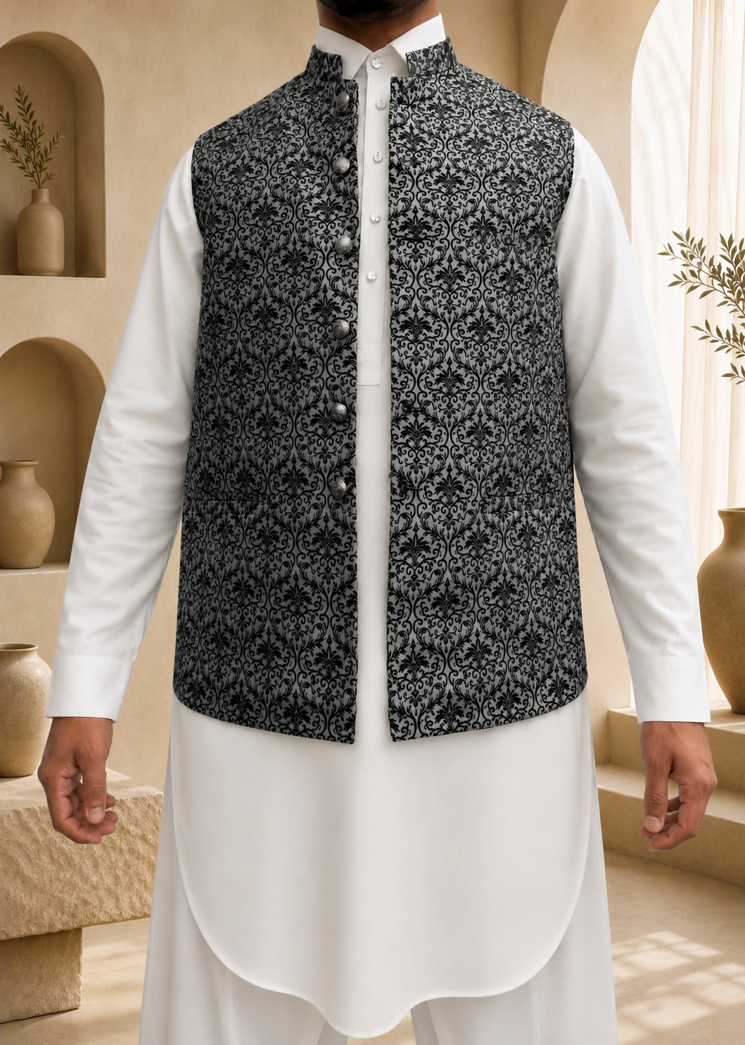 Damask Waistcoat