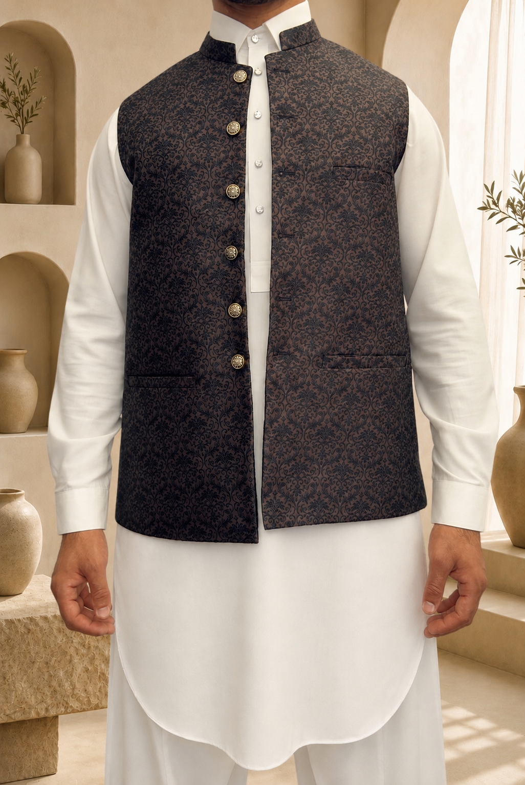 Damask Waistcoat