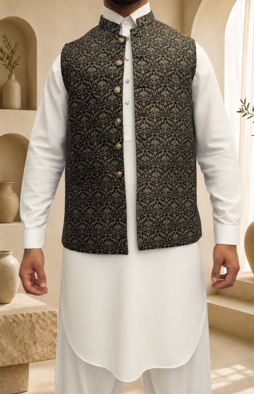 Damask Waistcoat
